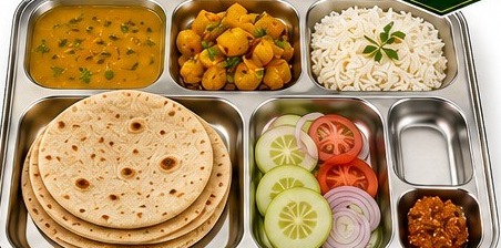 Normal Meal thali tray